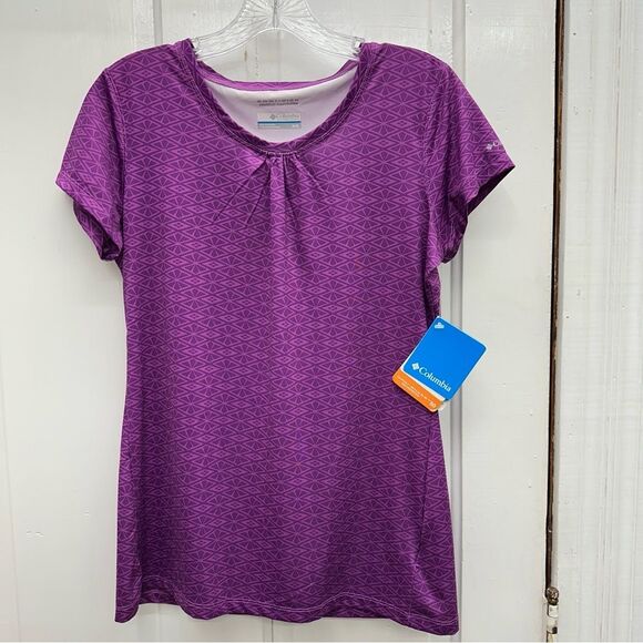 NWT Columbia omni-wick omni-shield sun protection shirt women's medium - Picture 2 of 8